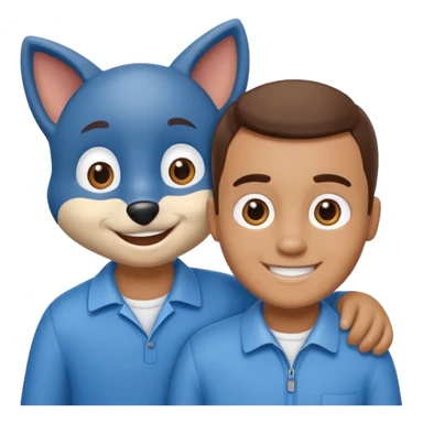 Bluey and bingo sticker