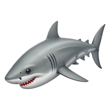 Tiburón con zapatos sticker