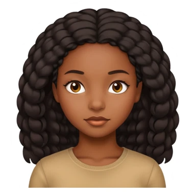 a black girl with a attitude and side eying sticker