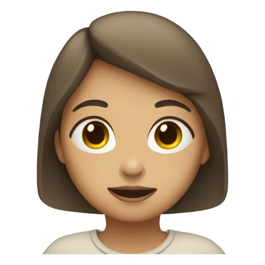 woman sit looking at the sky sticker