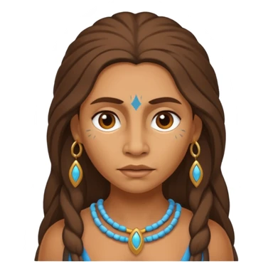 Cro-Magnon early human woman sticker