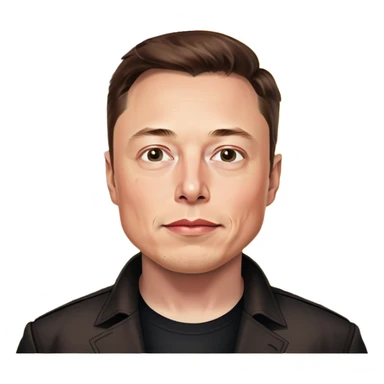 Elon musk with Tulsa on fire  sticker