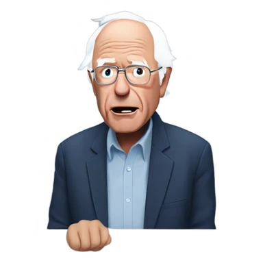 Bernie Sanders asking once again sticker