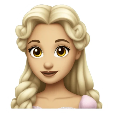 Ariana Grande in wicked as Glinda sticker