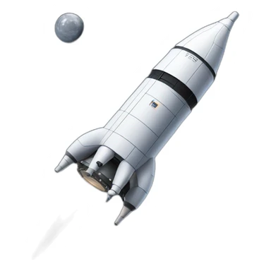 the spacex starship sticker