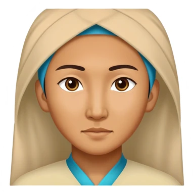 Kazakh full-length sticker