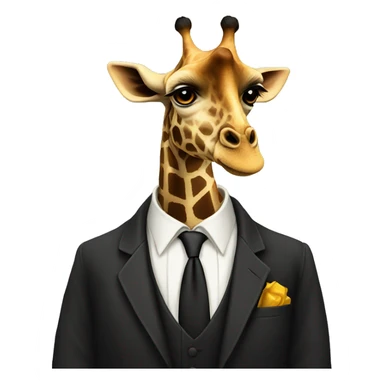 The godfather but he’s a giraffe  sticker