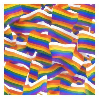 gay flag emoji sticker