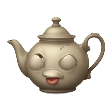 grandma's old teapot sticker