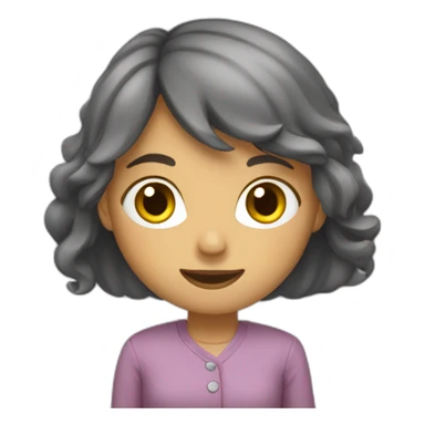 Fille qui cours sticker