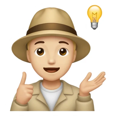 Emoji qui fait la célébrations calma calma sticker