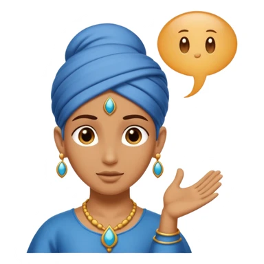 Genie with speech Bubble saying "It is Done" sticker