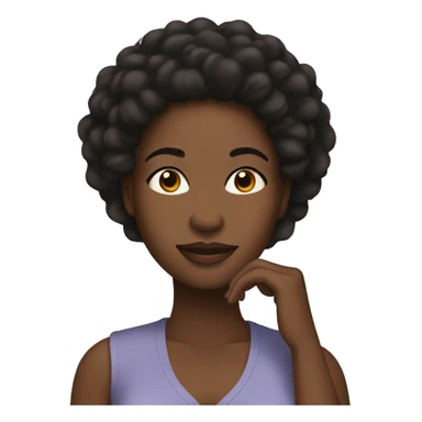 black women selfcare sticker