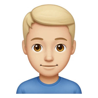 Akward smirk sticker