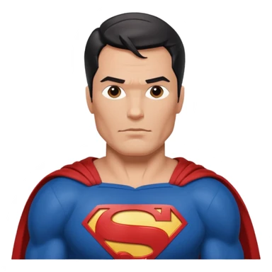 Superman con letras defensor del pueblo sticker