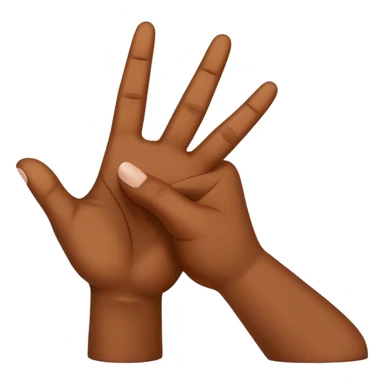 ASL alphabet sticker