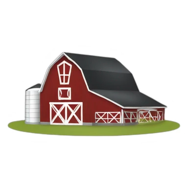 dairy barn sticker