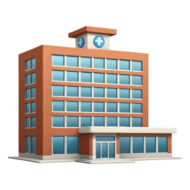 hospital built sticker