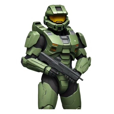 Master chief halo 117 sticker