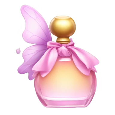 Fairy perfume with bow sticker