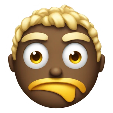 Unimpressed birthday smiley sticker