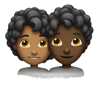 Corazón negro con sentimientos  sticker