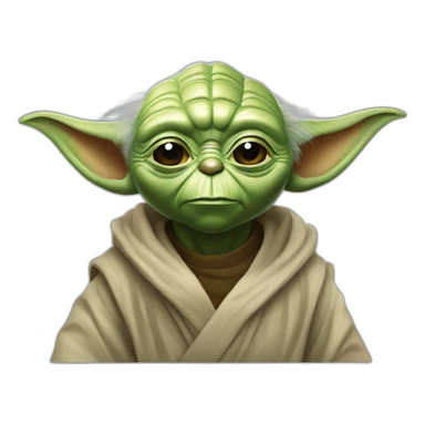 Yoda moto sticker