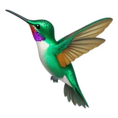humming bird sticker