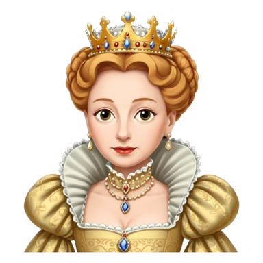 queen elizabeth 1 sticker