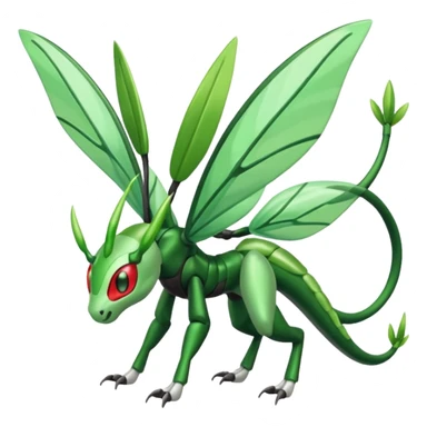 Meloetta-Scyther-Scizor-Pokémon-Fakémon-creature sticker