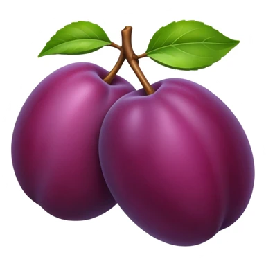 plum sticker