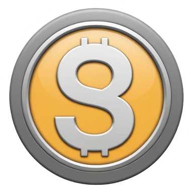 the $ dollar sign should be white inside a grey circle sticker