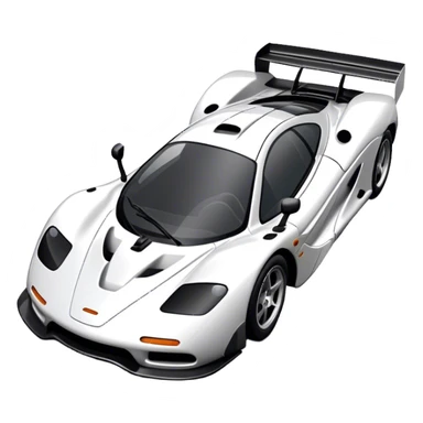 a mclaren f1 car sticker