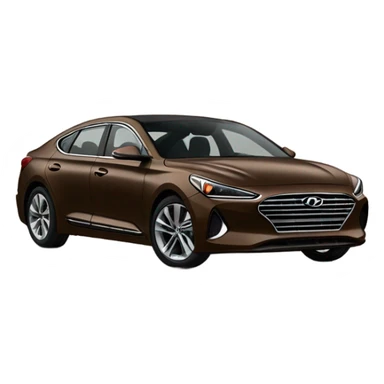 Brown Tuscan Hyundai  sticker