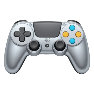 joystick ps5 colore argento sticker