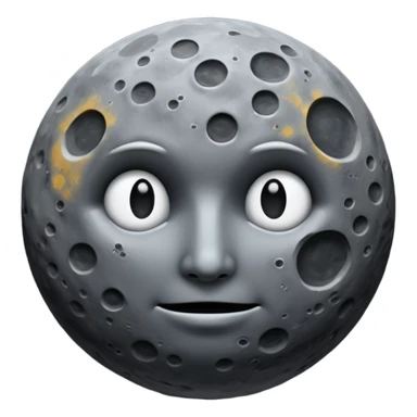 moon dark faceless  sticker