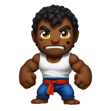 Balrog street fighter  sticker