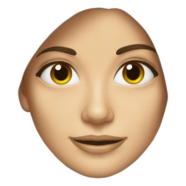 Sandra Bullock with out glasses and long hair sticker