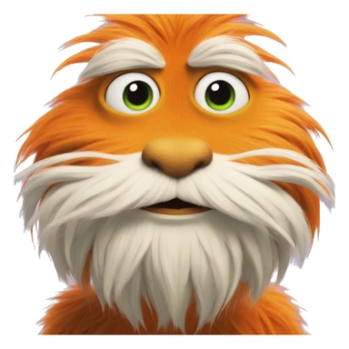 lorax sticker