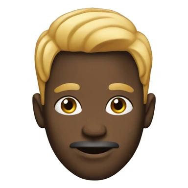 Gay black man  sticker
