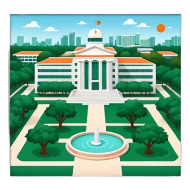 University of Miami sticker