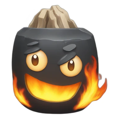 Calcifer from howl’s moving castle  sticker