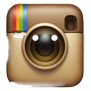 Actual Instagram logo sticker