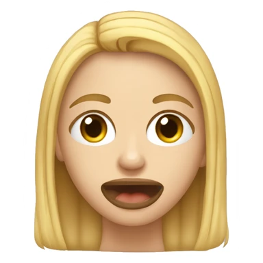 Um cara Moreno de fone com olho fechado e a língua para fora sticker