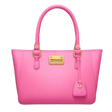 pink handbag sticker