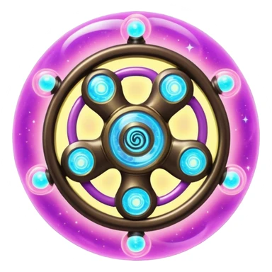 psychic triskelion glowing electrical powerful divine godly sparkly shiny glittery bioluminescent optical illusionary paranormal fidget spinner planet orb galaxy lava lamp plasma ball plasma lamp light machine thingamabob sticker