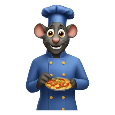 Ratatouille cuisinier  sticker