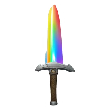 jedi sabre laser rainbow sticker