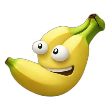 Banana won a tennis tournament sticker
