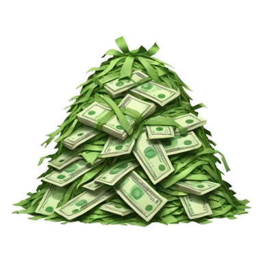 Shreading money sticker